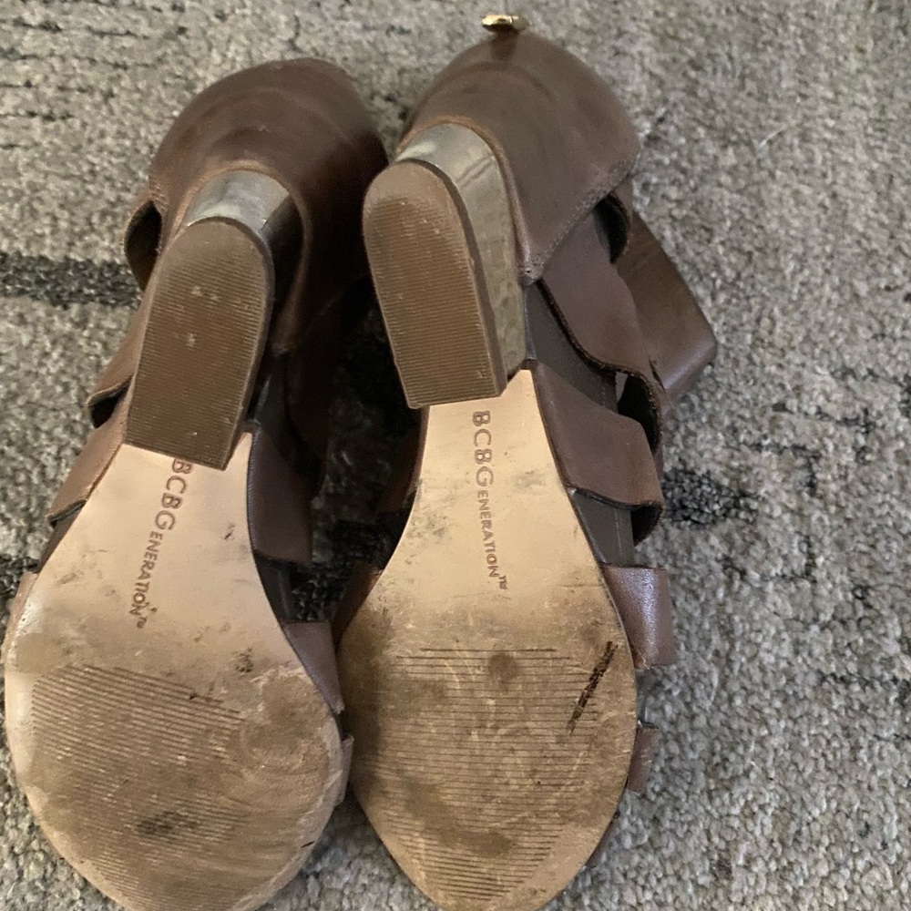 Brown high heel sandal BCBG Generation
